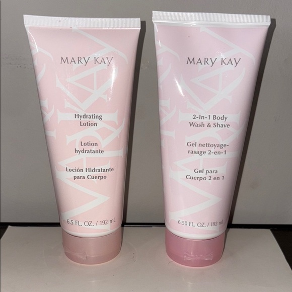 Mary Kay Other - Mary Kay Pink Hydrating Lotion and Body Wash & Shave Set